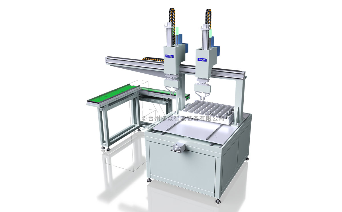 無心磨床雙爪式桁架機械手